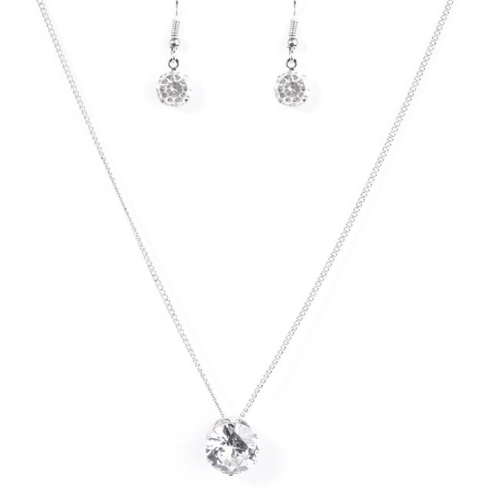 What A Gem Necklace & Earrings Set